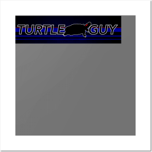 Turtle Guy Bumper Sticker Posters and Art